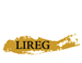 Gold map with LIREG text